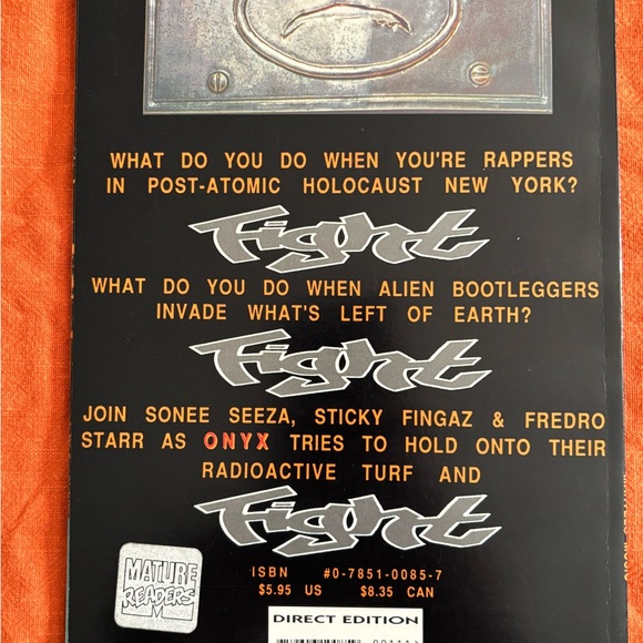 Marvel Music Onyx Fight Comic Magazine. - Picture 4 of 16